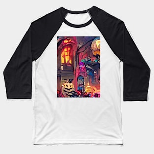 SURREAL HALLOWEEN Baseball T-Shirt